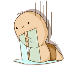 Momo Earthworm sticker #1646543