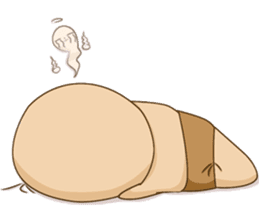 Momo Earthworm sticker #1646545