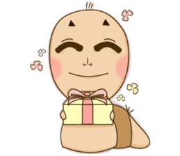 Momo Earthworm sticker #1646548