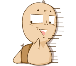 Momo Earthworm sticker #1646562