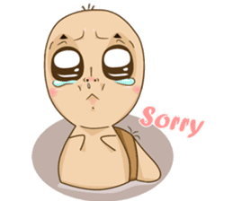 Momo Earthworm sticker #1646569