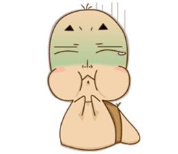 Momo Earthworm sticker #1646572