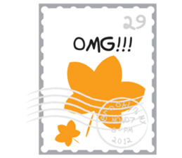Stamp Stickers sticker #1647605