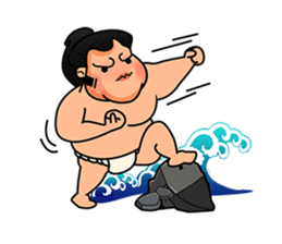 Sumo Hero sticker #1647943