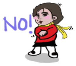 Chibi BB In Town sticker #1648072