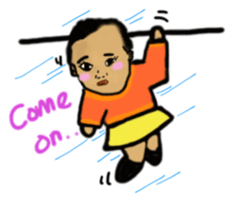 Chibi BB In Town sticker #1648080