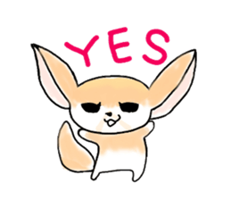 Child Fennec sticker #1648178