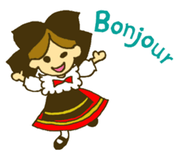 Greetings in 40 languages sticker #1648469