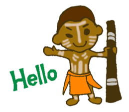 Greetings in 40 languages sticker #1648471