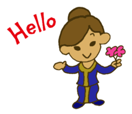 Greetings in 40 languages sticker #1648482