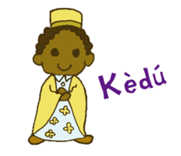 Greetings in 40 languages sticker #1648484