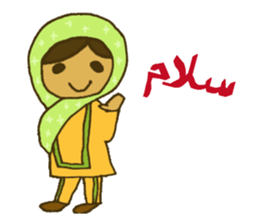 Greetings in 40 languages sticker #1648495