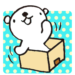 A tiny polar bear TATSUO.