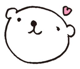 A tiny polar bear TATSUO. sticker #1648778