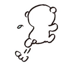 A tiny polar bear TATSUO. sticker #1648786