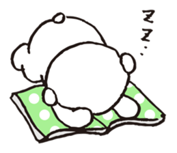 A tiny polar bear TATSUO. sticker #1648794