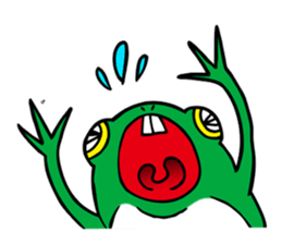 Japanese tree frog sticker #1648979