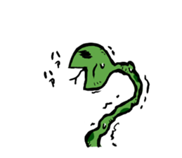 The greatest snake sticker #1649266