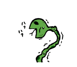 The greatest snake sticker #1649266