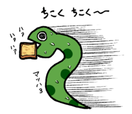 The greatest snake sticker #1649277
