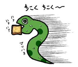 The greatest snake sticker #1649277