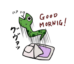 The greatest snake sticker #1649281