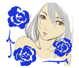 TBT girl 2 sticker #1649367