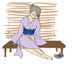 TBT girl 2 sticker #1649369