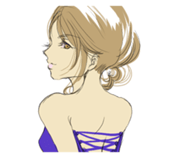 TBT girl 2 sticker #1649372