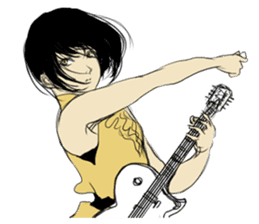 TBT girl 2 sticker #1649373