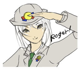 TBT girl 2 sticker #1649375