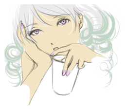 TBT girl 2 sticker #1649377