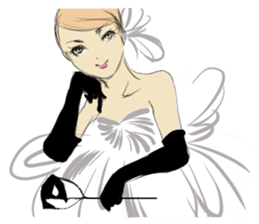 TBT girl 2 sticker #1649378