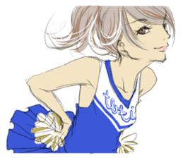 TBT girl 2 sticker #1649379