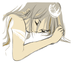 TBT girl 2 sticker #1649382