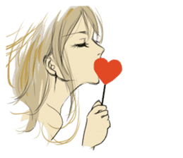 TBT girl 2 sticker #1649389