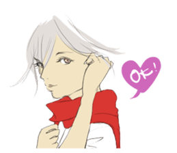 TBT girl 2 sticker #1649390