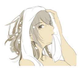 TBT girl 2 sticker #1649391