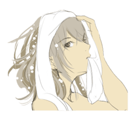 TBT girl 2 sticker #1649391