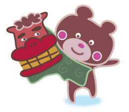 Christmas & New Year of love sticker #1649549