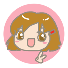 Moody Mei-chan sticker #1649593