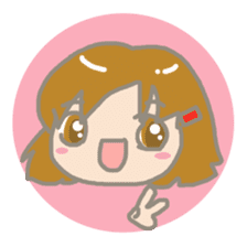 Moody Mei-chan sticker #1649593