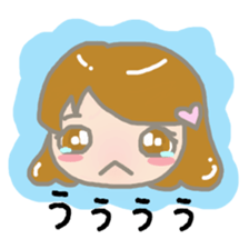 Moody Mei-chan sticker #1649598