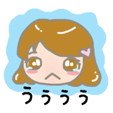 Moody Mei-chan sticker #1649598