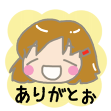 Moody Mei-chan sticker #1649602