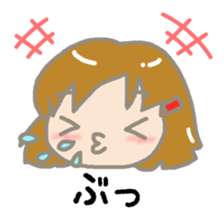 Moody Mei-chan sticker #1649607
