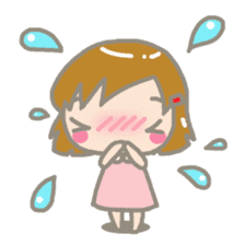 Moody Mei-chan sticker #1649629