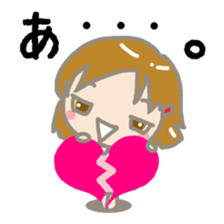 Moody Mei-chan sticker #1649631