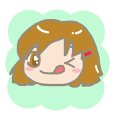 Moody Mei-chan sticker #1649632