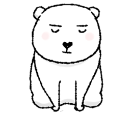 Sticker of Polar Bears sticker #1649823